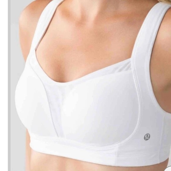 Lululemon White Sports Bra Intimates & Sleepwear - Picture 2 of 12